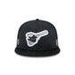 San Diego Padres 2024 Clubhouse Black 59FIFTY Fitted Hat