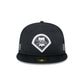 Philadelphia Phillies 2024 Clubhouse Black 59FIFTY Fitted Hat