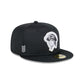 Pittsburgh Pirates 2024 Clubhouse Black 59FIFTY Fitted