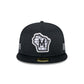 Milwaukee Brewers 2024 Clubhouse Black 59FIFTY Fitted