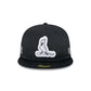 St. Louis Cardinals 2024 Clubhouse Black 59FIFTY Fitted Hat
