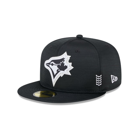 Toronto Blue Jays 2024 Clubhouse Black 59FIFTY Fitted Hat