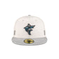 Miami Marlins 2024 Clubhouse Stone 59FIFTY Fitted