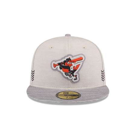 Baltimore Orioles 2024 Clubhouse Stone 59FIFTY Fitted Hat