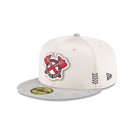 Atlanta Braves 2024 Clubhouse Stone 59FIFTY Fitted Hat