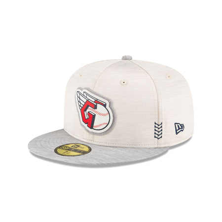 Cleveland Guardians 2024 Clubhouse Stone 59FIFTY Fitted Hat