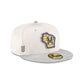 Milwaukee Brewers 2024 Clubhouse Stone 59FIFTY Fitted Hat