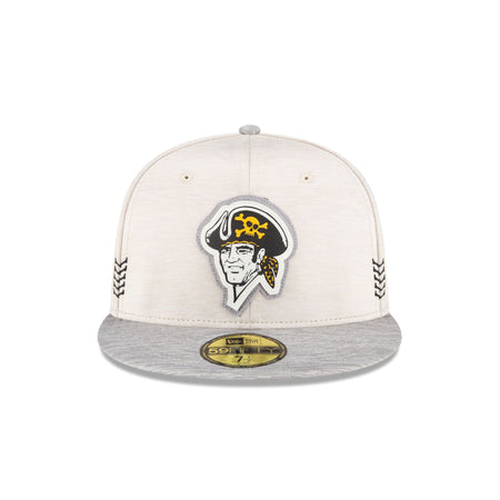 Pittsburgh Pirates 2024 Clubhouse Stone 59FIFTY Fitted Hat