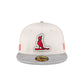 St. Louis Cardinals 2024 Clubhouse Stone 59FIFTY Fitted Hat