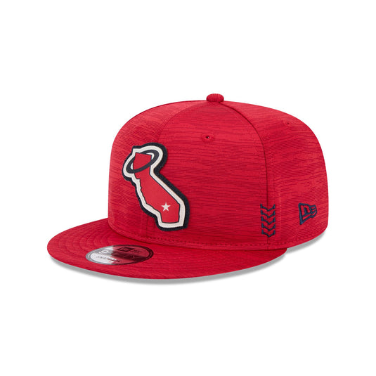 Los Angeles Angels 2024 Clubhouse 9FIFTY Snapback Hat - New Era Cap
