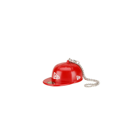 New Era Cap Red 59FIFTY Fitted Hat Ornament