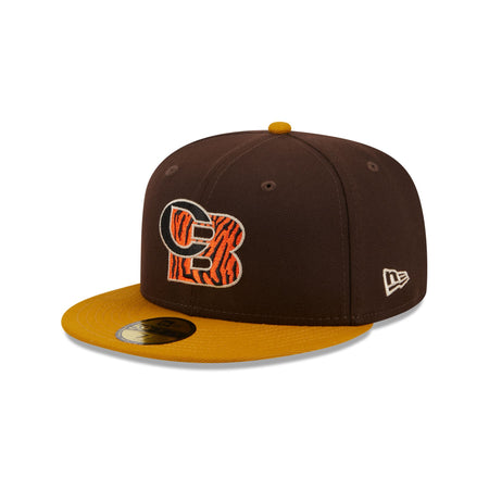 Cincinnati Bengals Burnt Wood 59FIFTY Fitted Hat