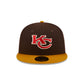 Kansas City Chiefs Burnt Wood 59FIFTY Fitted