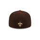 New Orleans Saints Burnt Wood 59FIFTY Fitted