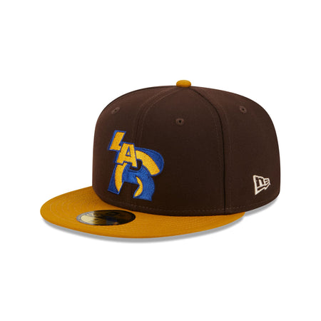 Los Angeles Rams Burnt Wood 59FIFTY Fitted Hat