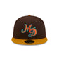 Miami Dolphins Burnt Wood 59FIFTY Fitted