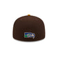 Seattle Seahawks Burnt Wood 59FIFTY Fitted Hat
