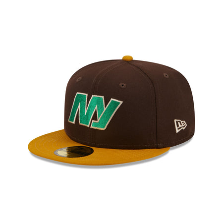 New York Jets Burnt Wood 59FIFTY Fitted Hat