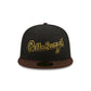 Pittsburgh Pirates Chocolate Visor 59FIFTY Fitted