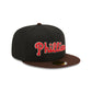 Philadelphia Phillies Chocolate Visor 59FIFTY Fitted Hat