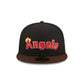 Los Angeles Angels Chocolate Visor 59FIFTY Fitted