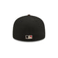 Los Angeles Angels Chocolate Visor 59FIFTY Fitted Hat
