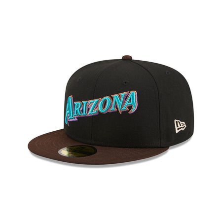 Arizona Diamondbacks Chocolate Visor 59FIFTY Fitted Hat