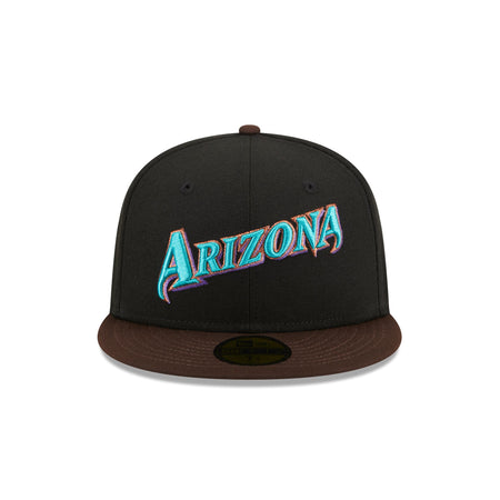 Arizona Diamondbacks Chocolate Visor 59FIFTY Fitted Hat