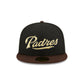 San Diego Padres Chocolate Visor 59FIFTY Fitted