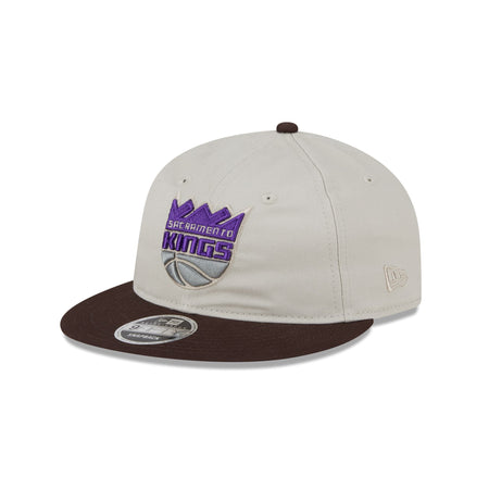 Sacramento Kings Two Tone Taupe Retro Crown 9FIFTY Snapback Hat