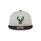 Milwaukee Bucks Two Tone Taupe Retro Crown 9FIFTY Snapback Hat