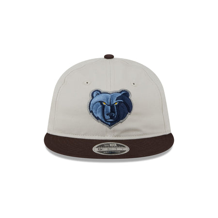 Memphis Grizzlies Two Tone Taupe Retro Crown 9FIFTY Snapback Hat