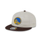 Golden State Warriors Two Tone Taupe Retro Crown 9FIFTY Snapback Hat