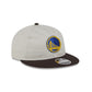 Golden State Warriors Two Tone Taupe Retro Crown 9FIFTY Snapback