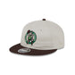 Boston Celtics Two Tone Taupe Retro Crown 9FIFTY Snapback Hat