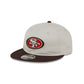 San Francisco 49ers Two Tone Taupe Retro Crown 9FIFTY Snapback