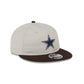 Dallas Cowboys Two Tone Taupe Retro Crown 9FIFTY Snapback