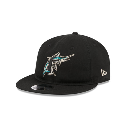 Miami Marlins Shadow Pack Retro Crown 9FIFTY Snapback Hat