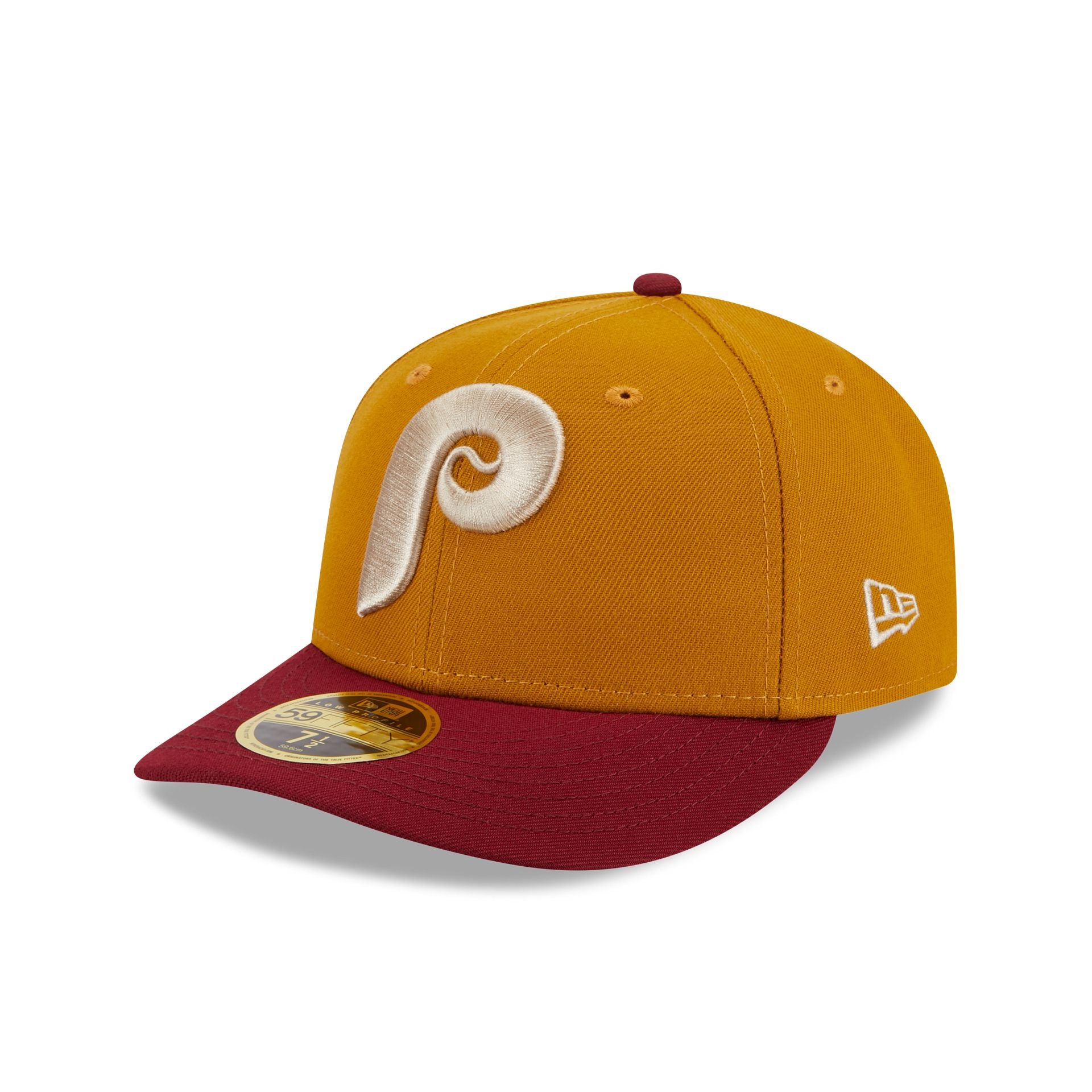 Philadelphia Phillies Vintage Gold Low Profile 59FIFTY Fitted Hat – New ...