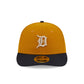 Detroit Tigers Vintage Gold Low Profile 59FIFTY Fitted