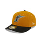 Miami Marlins Vintage Gold Low Profile 59FIFTY Fitted