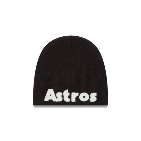 Houston Astros Chenille Script Knit Hat