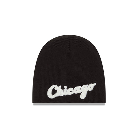 Chicago White Sox Chenille Script Knit Hat