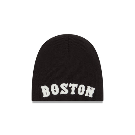 Boston Red Sox Chenille Script Knit Hat