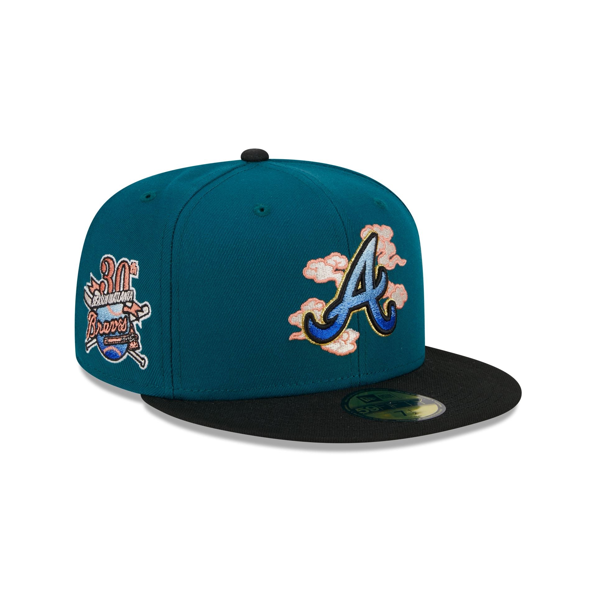 Atlanta Braves Cloud Spiral 59FIFTY Fitted Hat – New Era Cap