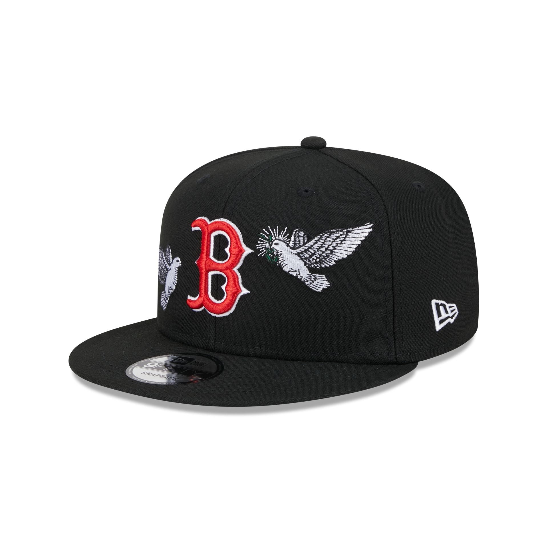 Men’s Boston Red Sox Navy Mixed Font 9Fifty Snapback Hats