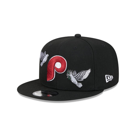 Philadelphia Phillies Peace 9FIFTY Snapback Hat