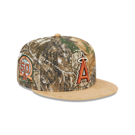 Los Angeles Angels Real Tree 59FIFTY Fitted Hat