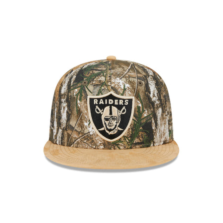 Las Vegas Raiders Real Tree 59FIFTY Fitted Hat