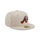 Atlanta Braves Wool Plaid 59FIFTY Fitted Hat